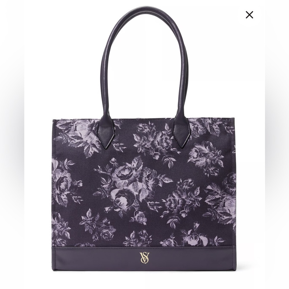 Victoria's Secret Floral Book Tote New